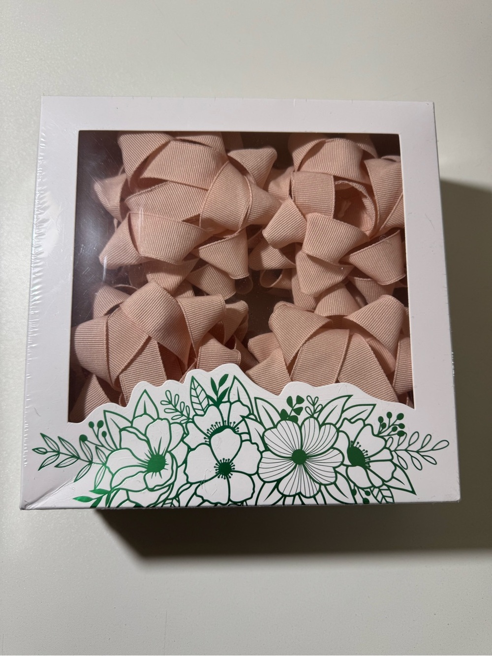 4 Blush Pink Bow Accessories